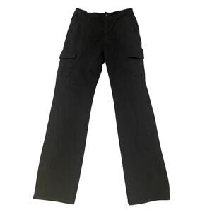 Well Worn Cargo Pants Womens Size 8/29 Black Trousers Pants
